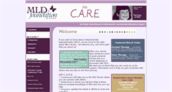 Desktop Screenshot of mldfoundation.org